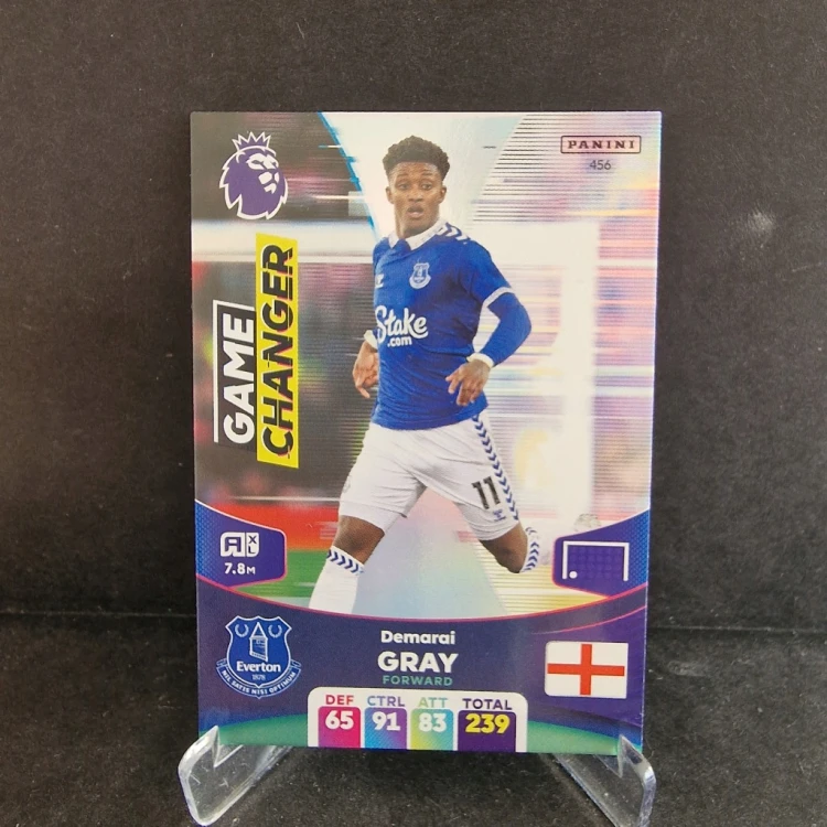 2024 Panini Premier League Demarai Gray Everton Game Changer /LU7