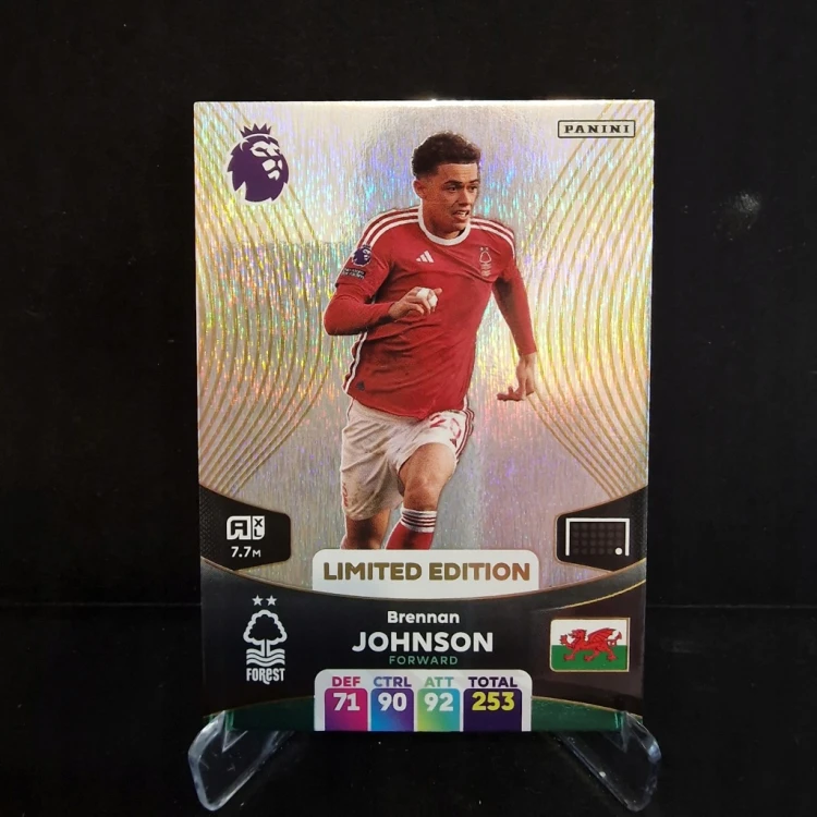 2024 Panini Premier League Brennan Johnson Notingham Limited /K1