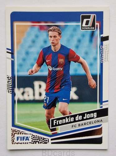 2024-25 Panini Donruss Frenkie de Jong Fc Barcelona /B