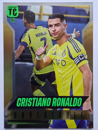 2025 PANINI Top Class Cristiano Ronaldo Al-Nassr Unbeatable /ER13