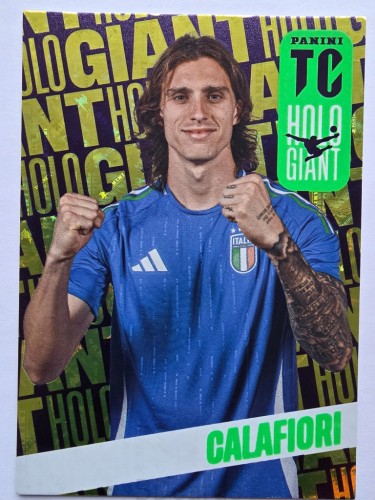 2025 PANINI Top Class Calafiori Wlochy Holo Giants /ER14