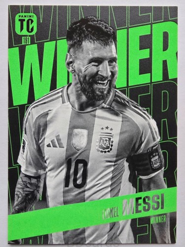 2025 PANINI Top Class Lionel Messi Argentyna Winner /ER14
