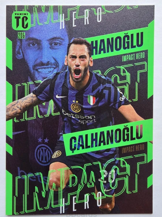 2025 Panini Top Class Calhanoglu Inter Impact Hero /ER16