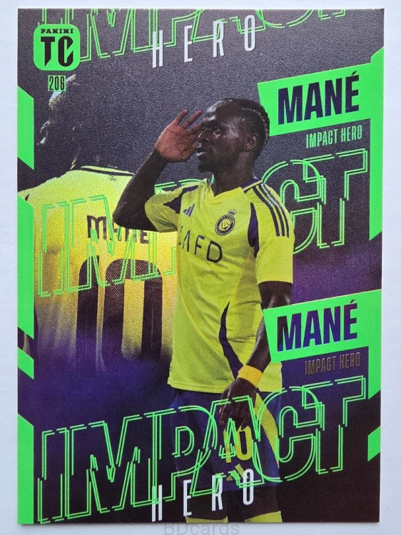 2025 Panini Top Class Mane Al-Nassr Impact Hero /ER16