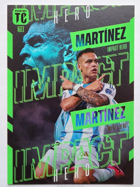 2025 Panini Top Class Lautaro Martinez Argentyna Impact Hero /ER16