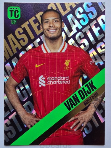 2025 Panini Top Class Virgil Van Dijk Liverpool Master Class /ER17