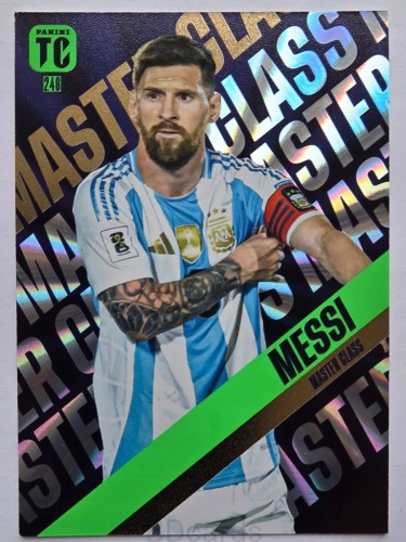 2025 Panini Top Class Lionel Messi Argentyna Master Class /ER17