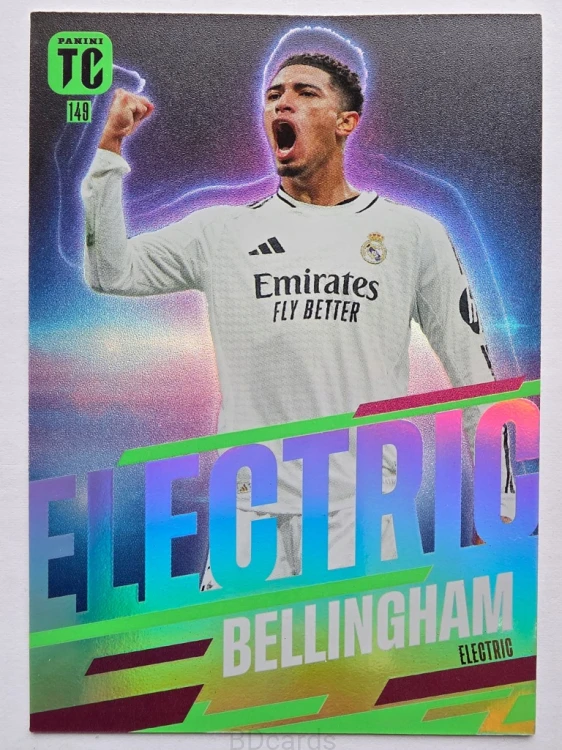 2025 Panini Top Class Bellingham Real Madryt Electric /ER19
