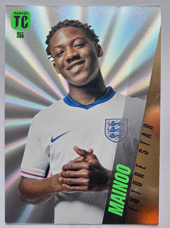 2025 Panini Top Class Mainoo Anglia Future Star /ER19