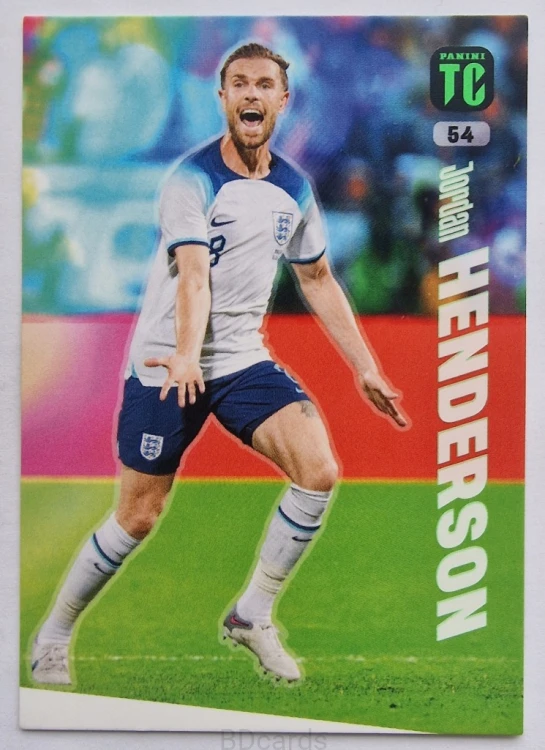 2025 Panini Top Class Jordan Henderson Anglia /A