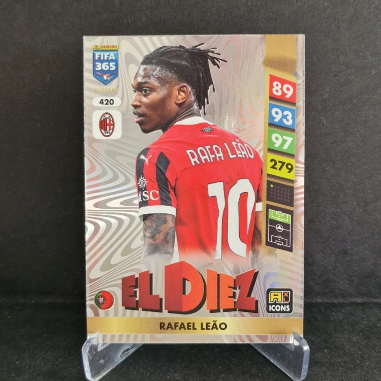 2024-25 Panini Adrenalyn XL Fifa 365 Leao AC Milan El diez /FF4