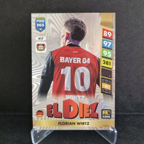 2024-25 Panini Adrenalyn XL Fifa 365 Wirtz Bayer Leverkusen El diez /FF4