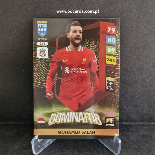 2024-25 Panini Adrenalyn XL Fifa 365 Mohamed Salah Liverpool /FF8