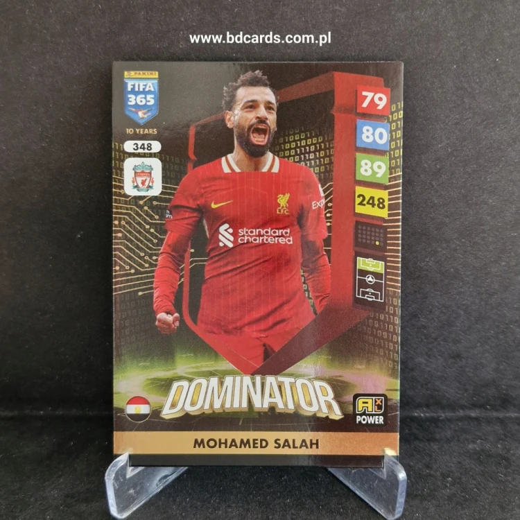 2024-25 Panini Adrenalyn XL Fifa 365 Mohamed Salah Liverpool /FF8