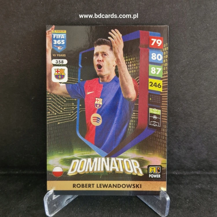 2024-25 Panini Adrenalyn XL Fifa 365 Lewandowski FC Barcelona /FF8