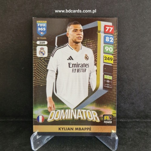 2024-25 Panini Adrenalyn XL Fifa 365 Mbappe Real Madryt /FF8