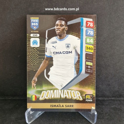 2024-25 Panini Adrenalyn XL Fifa 365 Saar Ol. Marsylia Dominator /FF9