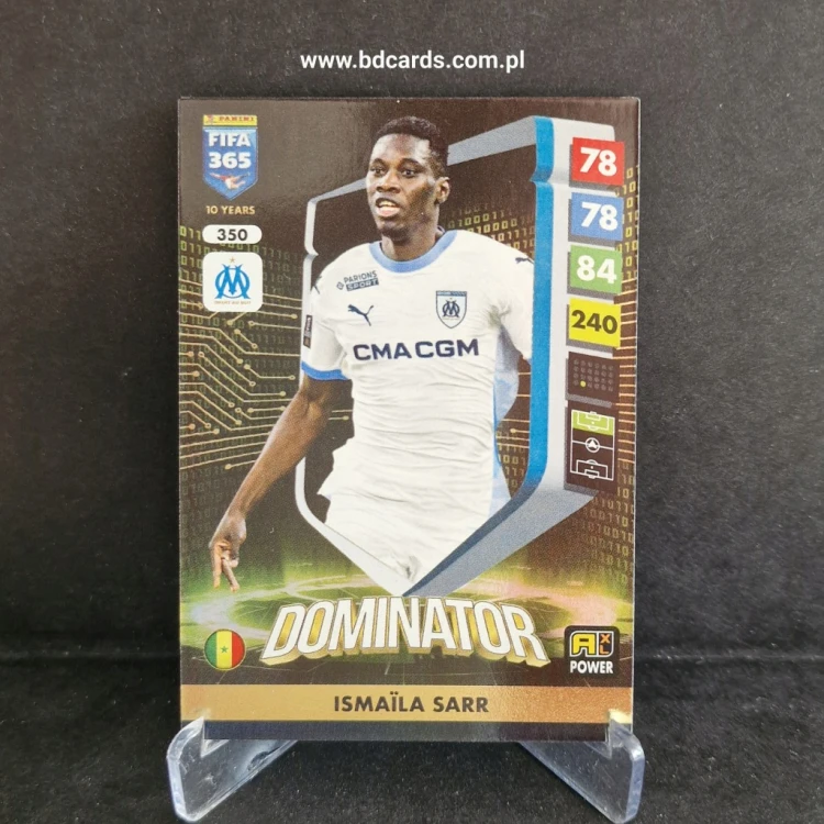 2024-25 Panini Adrenalyn XL Fifa 365 Saar Ol. Marsylia Dominator /FF9