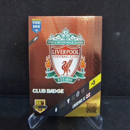 2024 Panini Fifa 365 Club Badge Logo Liverpool /K46