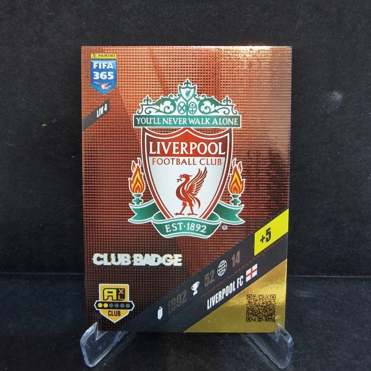 2024 Panini Fifa 365 Club Badge Logo Liverpool /K46