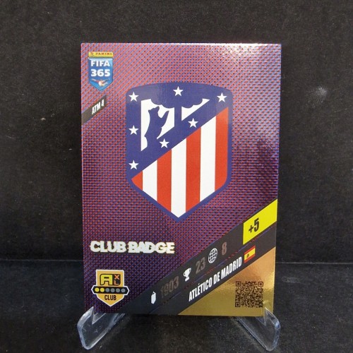 2024 Panini Fifa 365 Club Badge Logo Atletico Madryt /K47