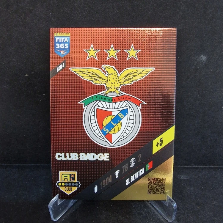 2024 Panini Fifa 365 Club Badge Logo SL Benfica /K47