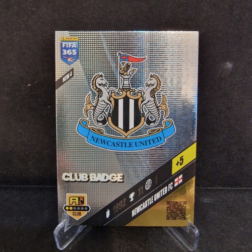 2024 Panini Fifa 365 Club Badge Logo Newcastle United /K47