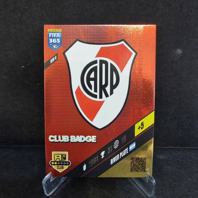 2024 Panini Fifa 365 Club Badge Logo River Plate /K47