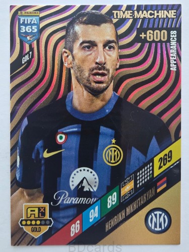 2024 Panini Fifa 365 Henrikh Mkhitaryan Inter Machine /F