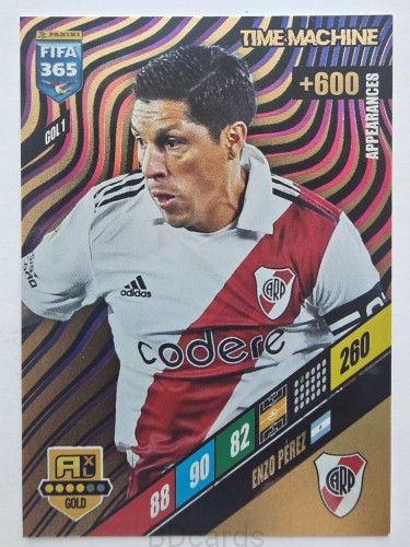 2024 Panini Fifa 365 Enzo Perez River Plate Time Machine /F