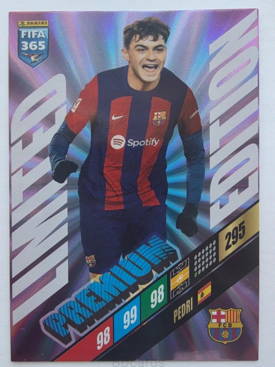 2024 Panini Fifa 365 Pedri FC Barcelona Limited Edition /NU23