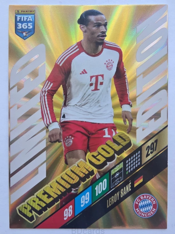 2024 Panini Fifa 365 Sane Bayern Monachium Premium Limited Edition /NU27