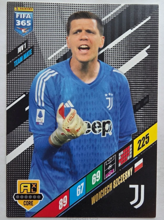 2024 Panini Fifa 365 Wojciech Szczęsny JUV1 Juventus /R6
