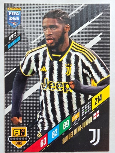 2024 Panini Fifa 365 Samuel Iling-Junior JUV12 Juventus /R7