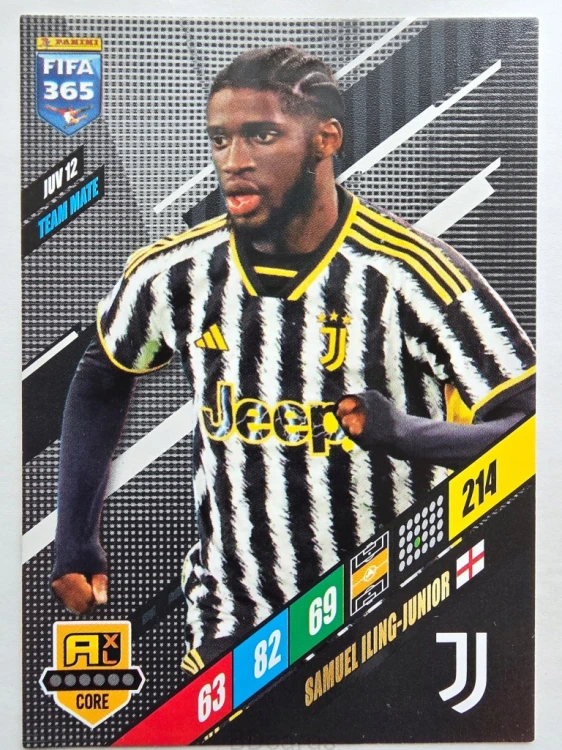 2024 Panini Fifa 365 Samuel Iling-Junior JUV12 Juventus /R7