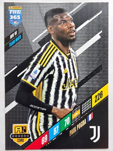 2024 Panini Fifa 365 Paul Pogba JUV10 Juventus /R8