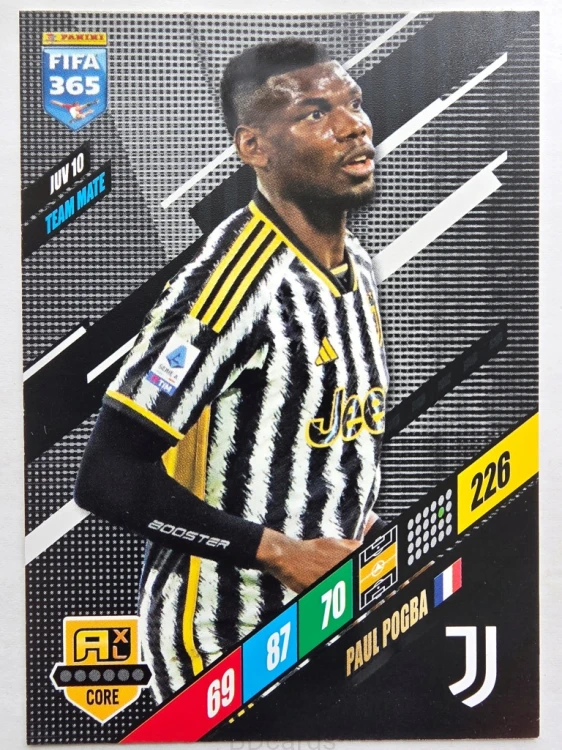 2024 Panini Fifa 365 Paul Pogba JUV10 Juventus /R8