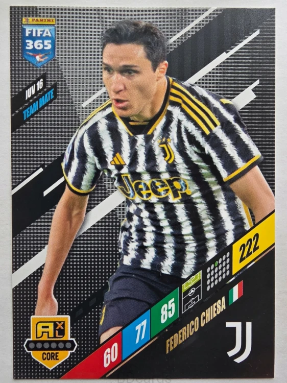 2024 Panini Fifa 365 Federico Chiesa JUV16 Juventus /R9