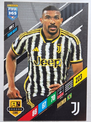 2024 Panini Fifa 365 Bremer JUV2 Juventus /R9