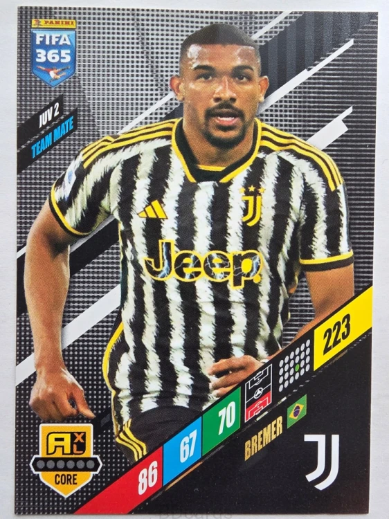 2024 Panini Fifa 365 Bremer JUV2 Juventus /R9