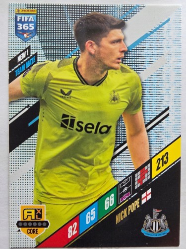 2024 Panini Fifa 365 Nick Pope NEW1 Newcastle United /R11