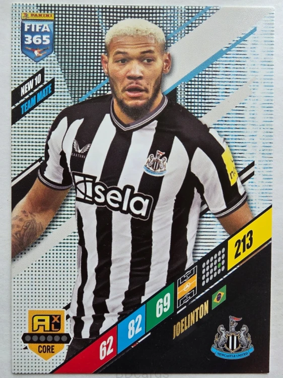 2024 Panini Fifa 365 Joelinton NEW10 Newcastle United /R12