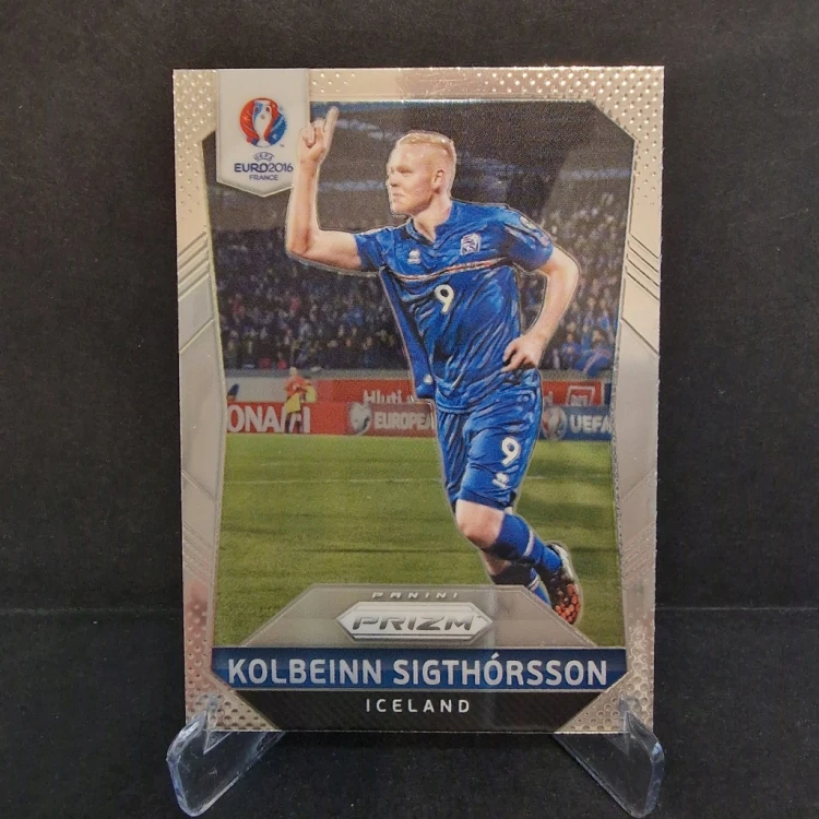 2016 Panini Prizm Euro Soccer 2016 Sigthorsson Islandia /PR12