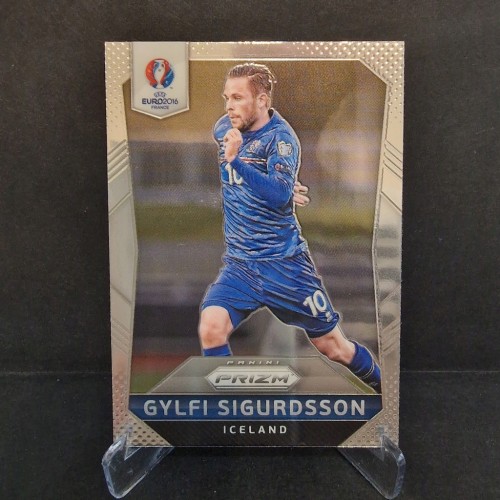 2016 Panini Prizm Euro Soccer 2016 Sigurdsson Islandia /PR12