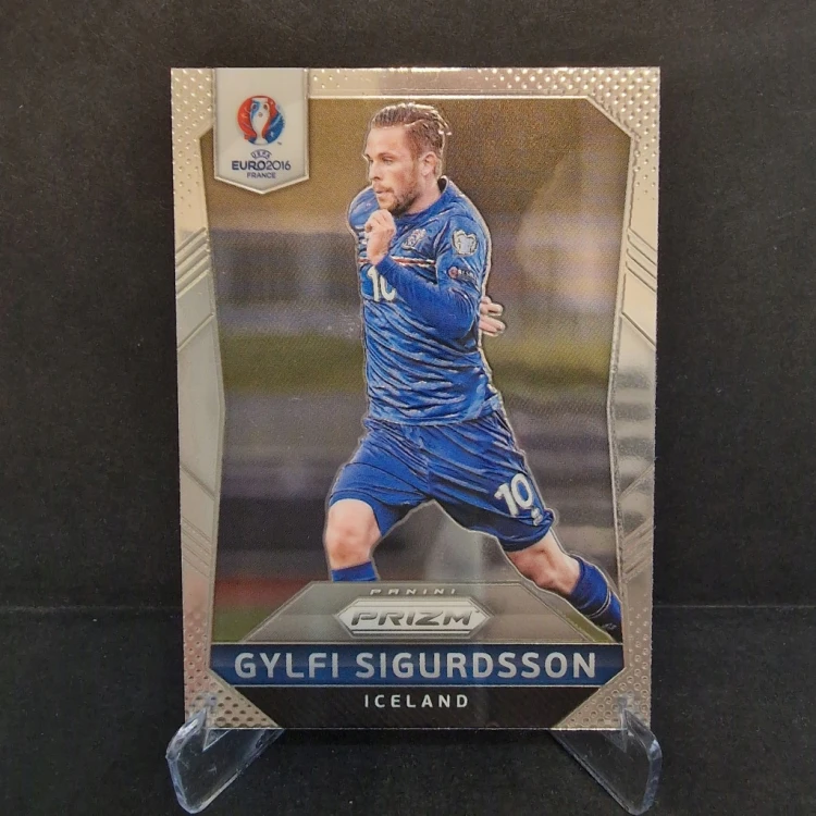 2016 Panini Prizm Euro Soccer 2016 Sigurdsson Islandia /PR12