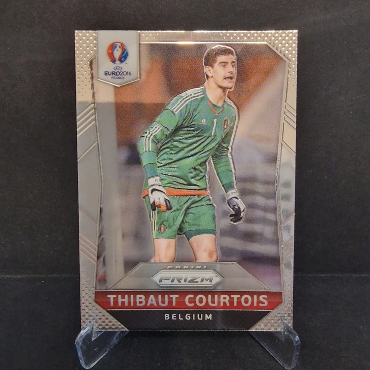 2016 Panini Prizm Euro Soccer 2016 Courtois Belgia /PR18