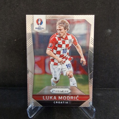 2016 PANINI Select Prizm Euro Luka Modrić Chorwacja /K49