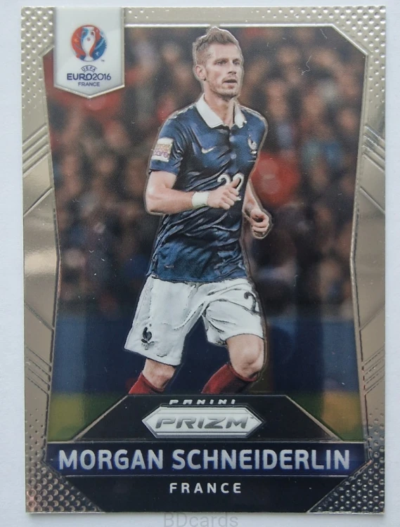2016 Panini Prizm Euro Morgan Schneiderlin Francja /B