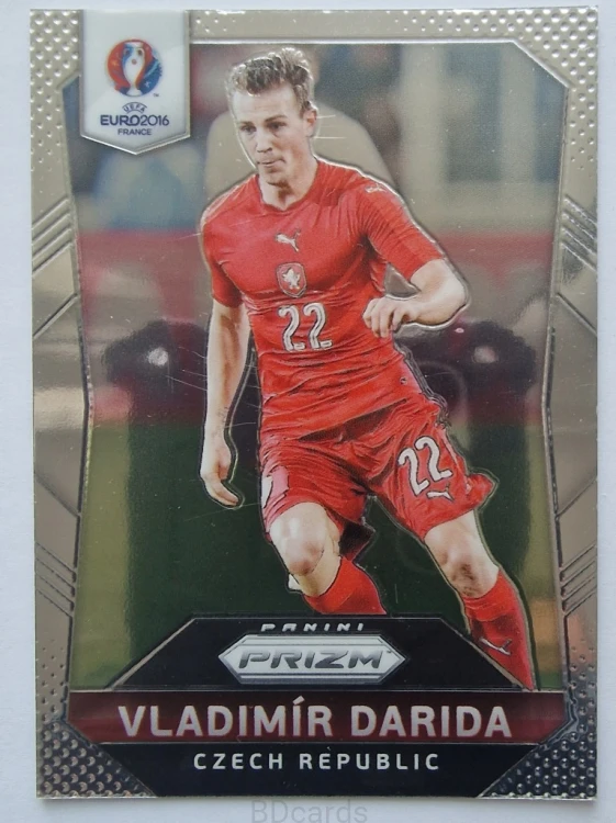 2016 Panini Prizm Euro Vladimir Darida Czechy /B