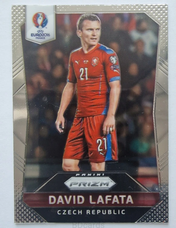 2016 Panini Prizm Euro David Lafata Czechy /B